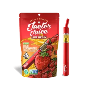 JEETER JUICE Sour Strawberry 1000mg - Hibrida 87,95%