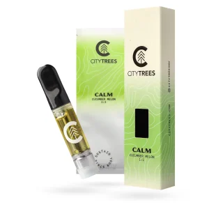 City Trees Calm Cucumber Melon 1:1 Vape Cart 900mg