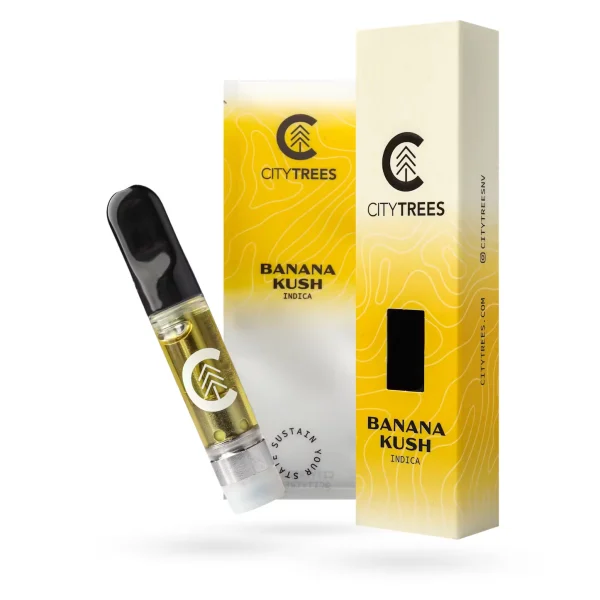 City Trees Banana Kush Vape Cart 900mg