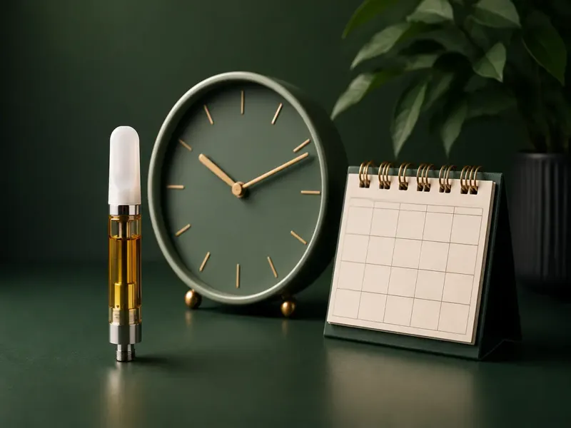 Quanto tempo dura um refil de THC?